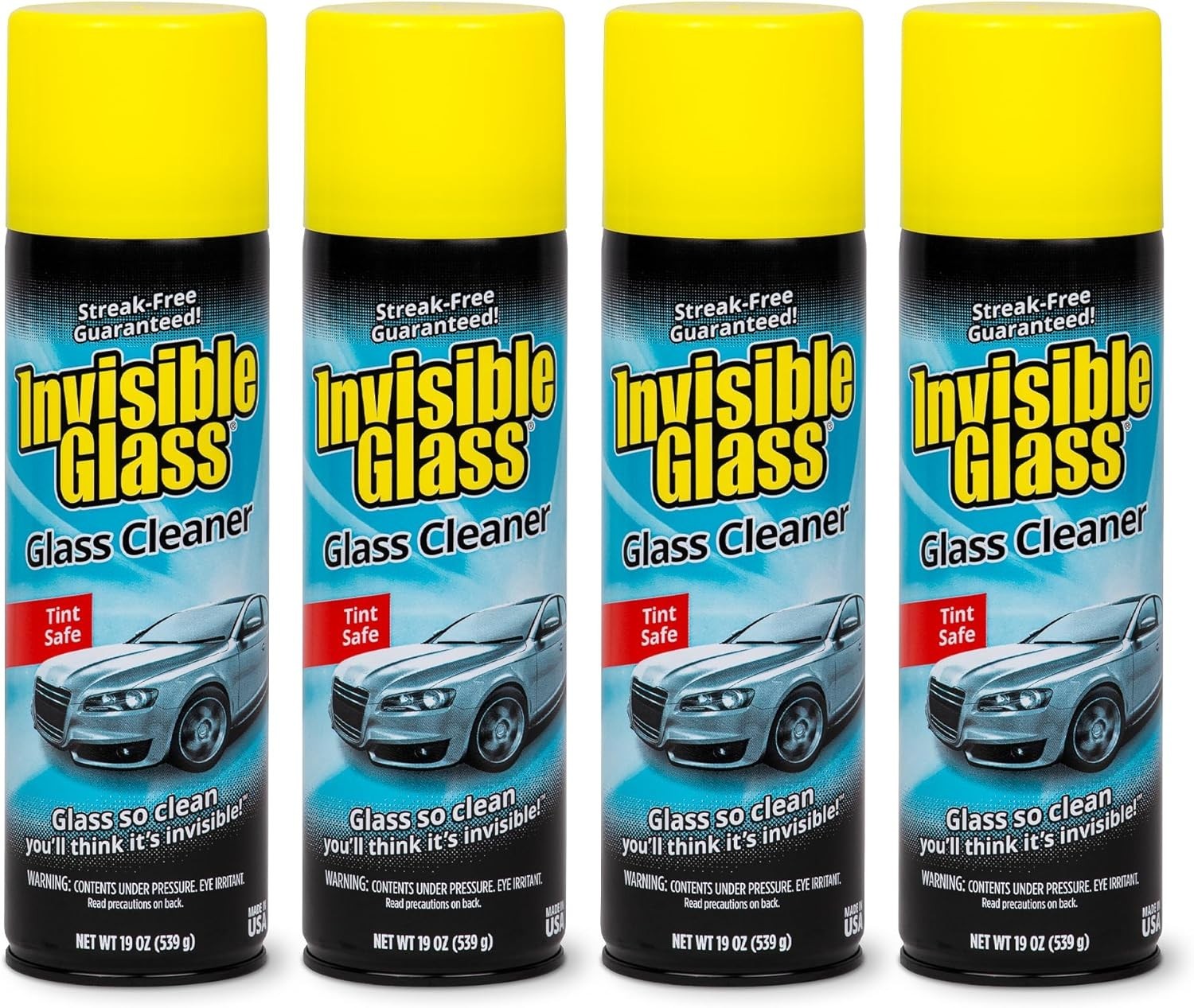 Stoner Automotive Glass Cleaner, 19 Oz (Pack of 4)