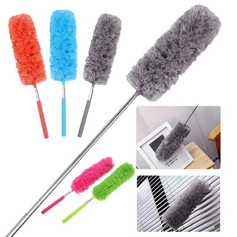 Microfiber Duster Cleaning Brush Dust Cleaner Bendable Handle Soft Ceiling Fan