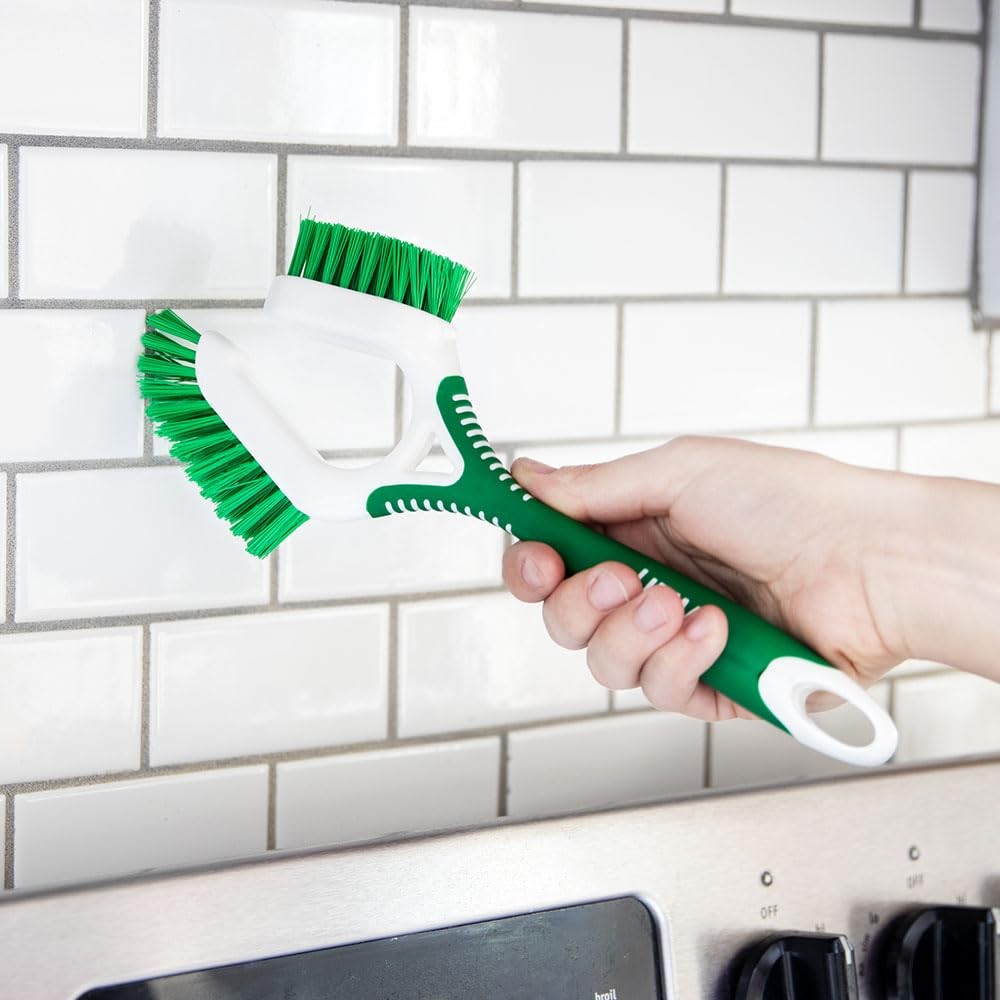 Libman Heavy Duty Scrub Brush Kit | Cleaning Brushes for Household Use | Tub …
