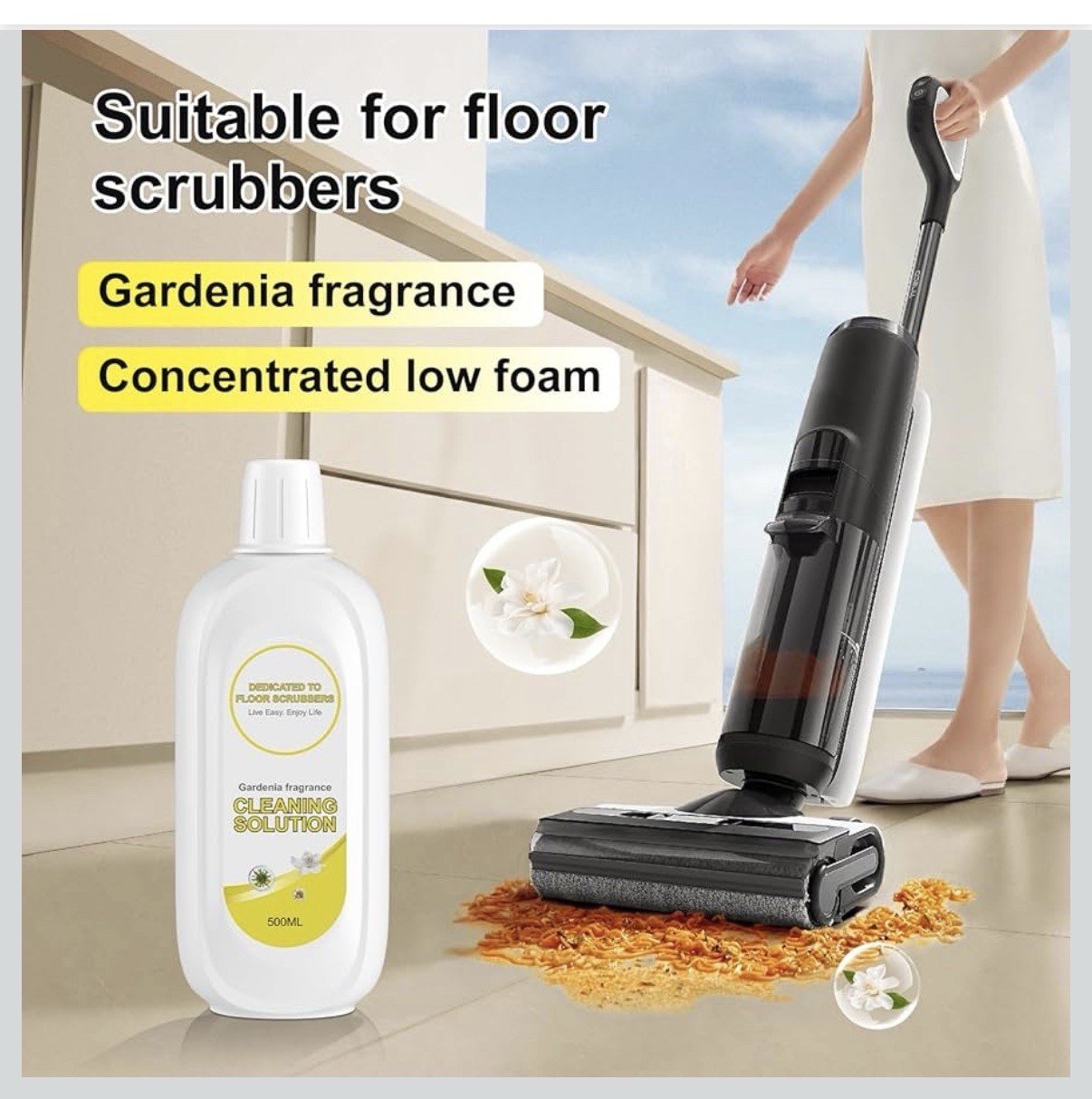 3 Pack Tineco Antiseptic Floor Cleaner For Wet/dry Vaccum Mops 500ml Each New
