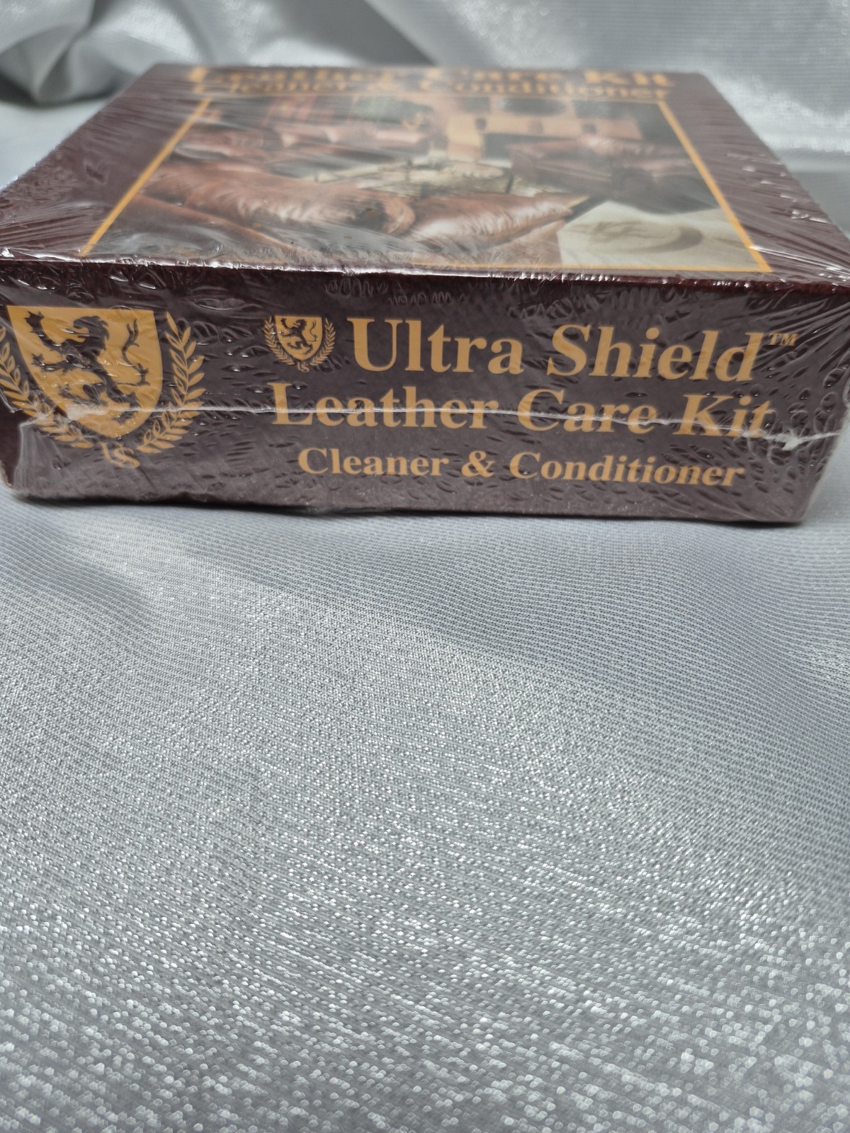 5 Piece Ultra Shield Leather Care Kit Cleaner & Conditioner NEW Sealed In Box