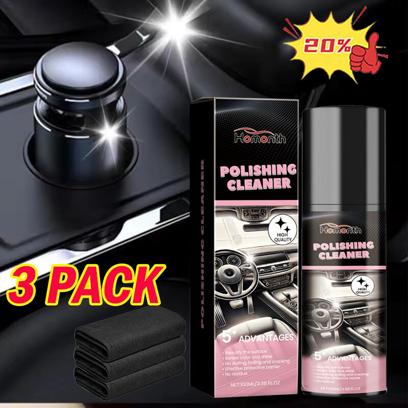 Car Interior Polish 100ml Car Interior Cleaner Interior Detailer Spray