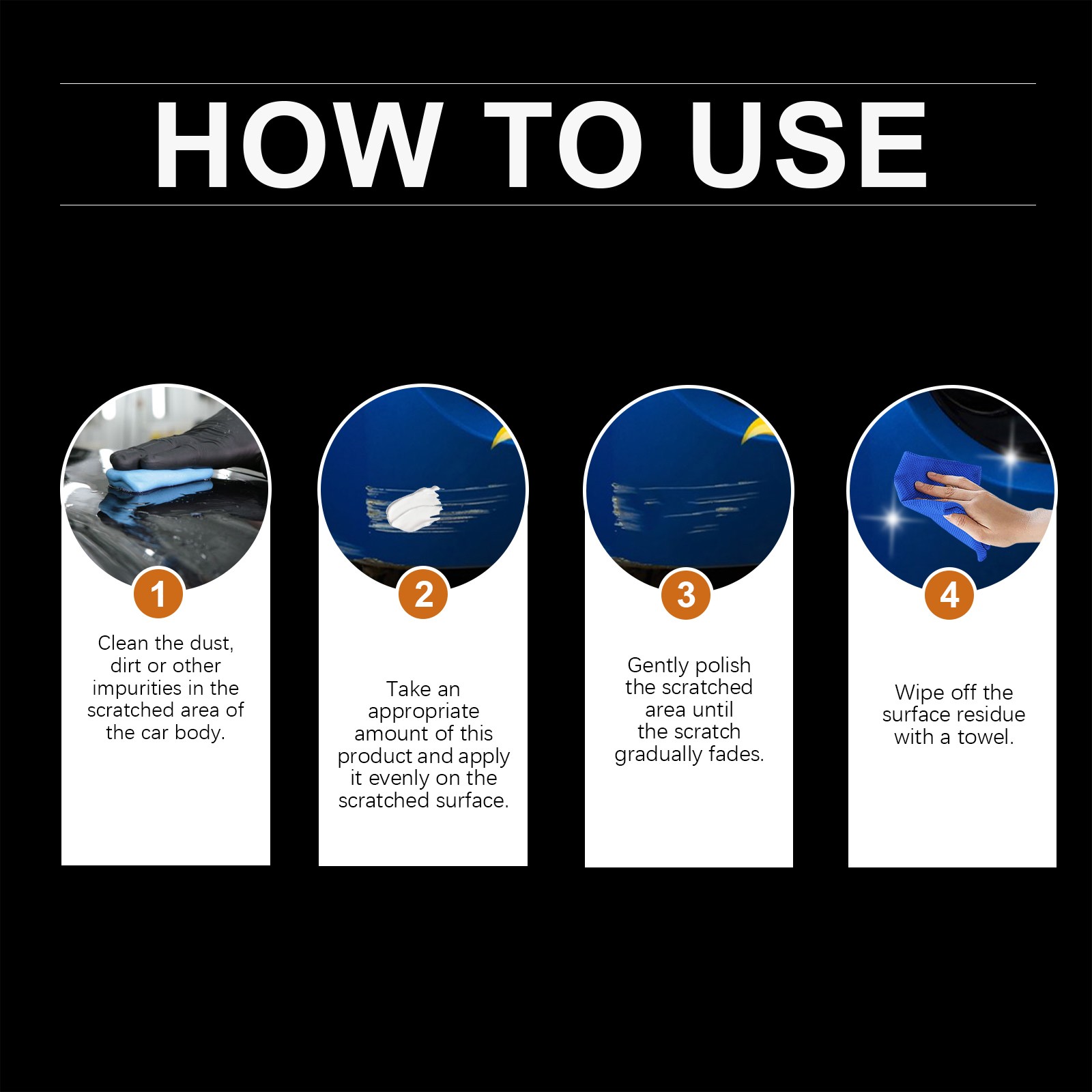 Automotive Paint Care Cream – Nano Coating Scratch Gloss Maintenance 🧼