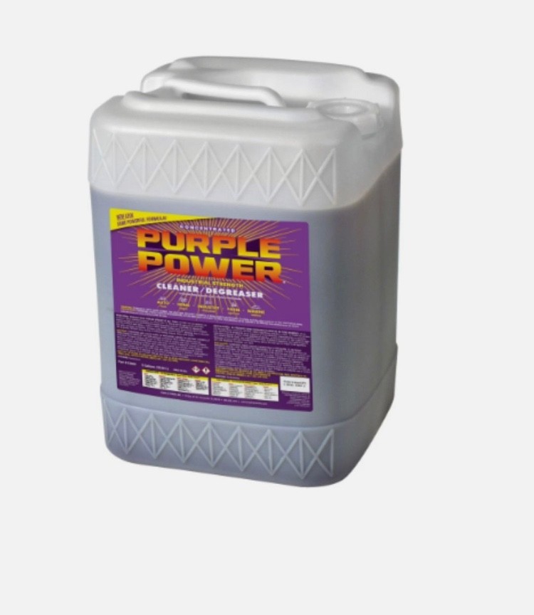 2 pack) Purple Power Industrial Strength Cleaner and Degreaser, 5 Gallon New