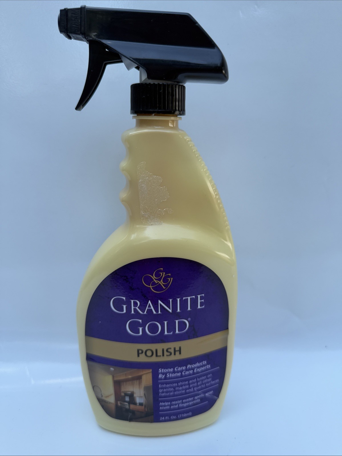 NEW Granite Gold GG0033 Non-Acidic Non-Toxic Polish Streak-Free Formula 24 Oz