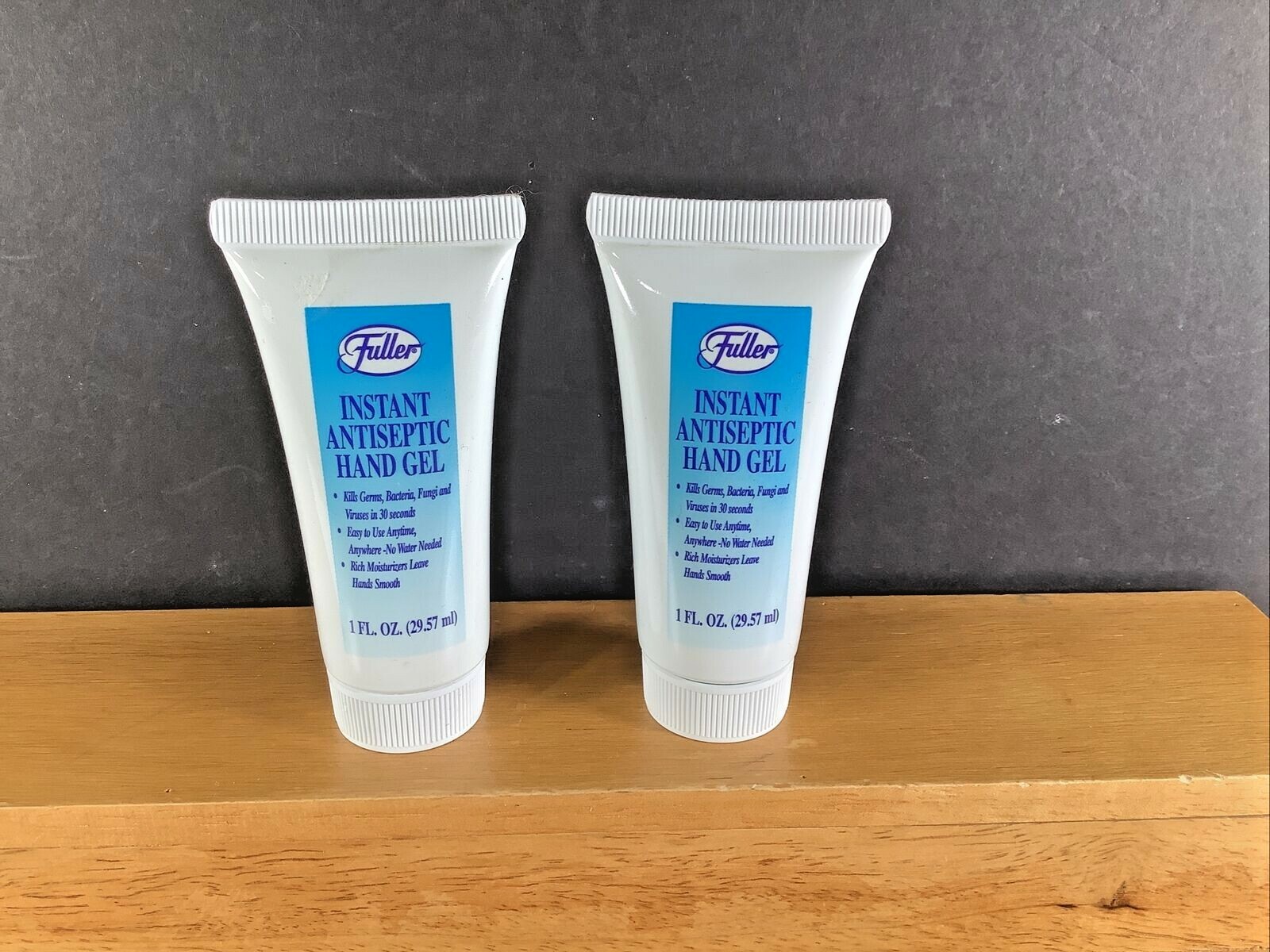 2X NOS VTG RARE Fuller Brush Company 1oz INSTANT ANTISEPTIC HAND GEL