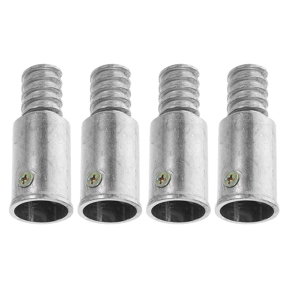 2 Set Extension Poles Repairing Part Aluminum Alloy Handle Adapter