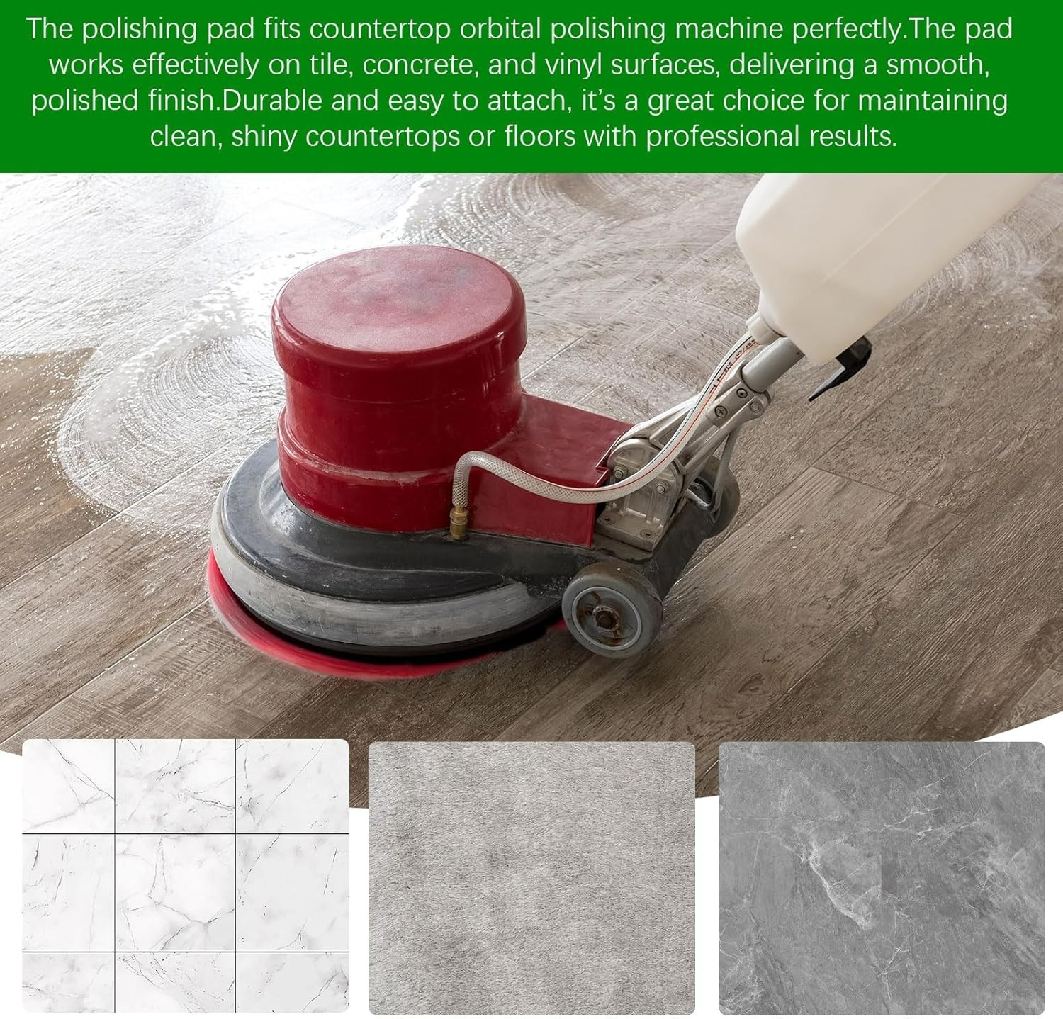 12″ Orbiter Cleaning Pads 2 Pack for Oreck ORB550MC Floor Machine