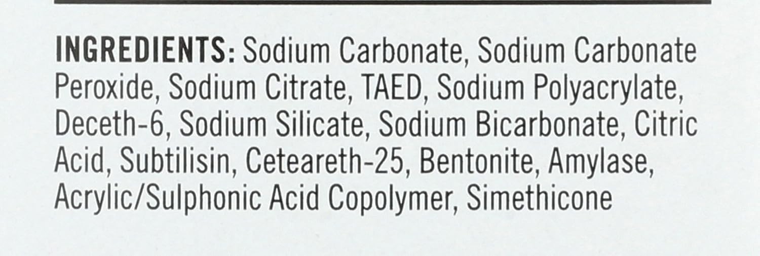 Dishwasher Tablets Natural Dish Cleaner Detergent Dishwashing Soap Tabs, 40 Ct