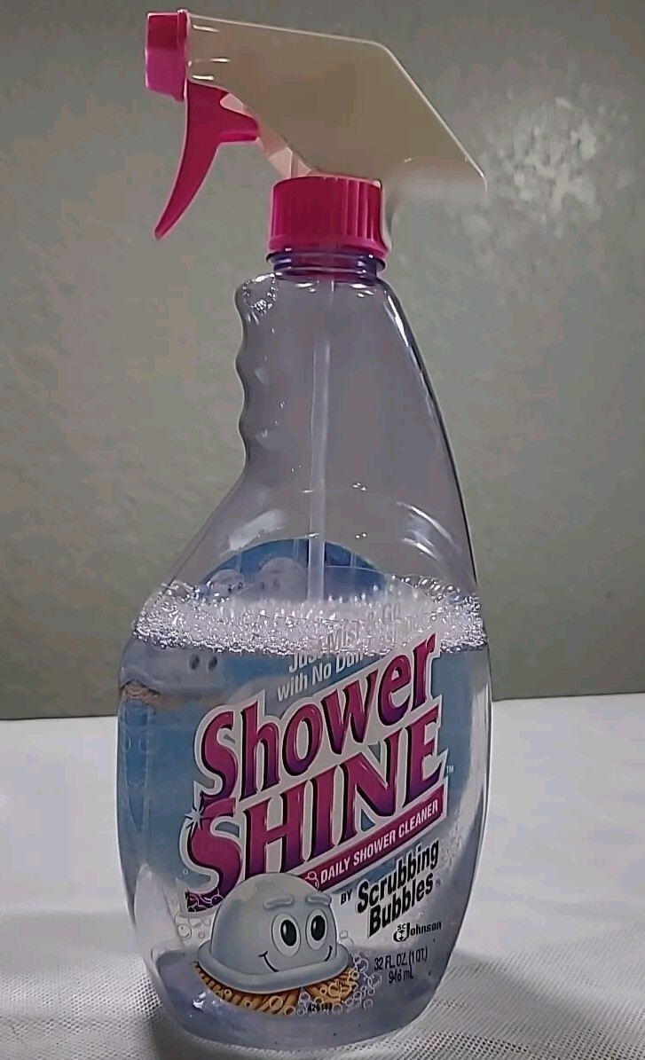 Rare! 1998 Scrubbing Bubbles Shower Shine Discontinued 90s Movie Prop