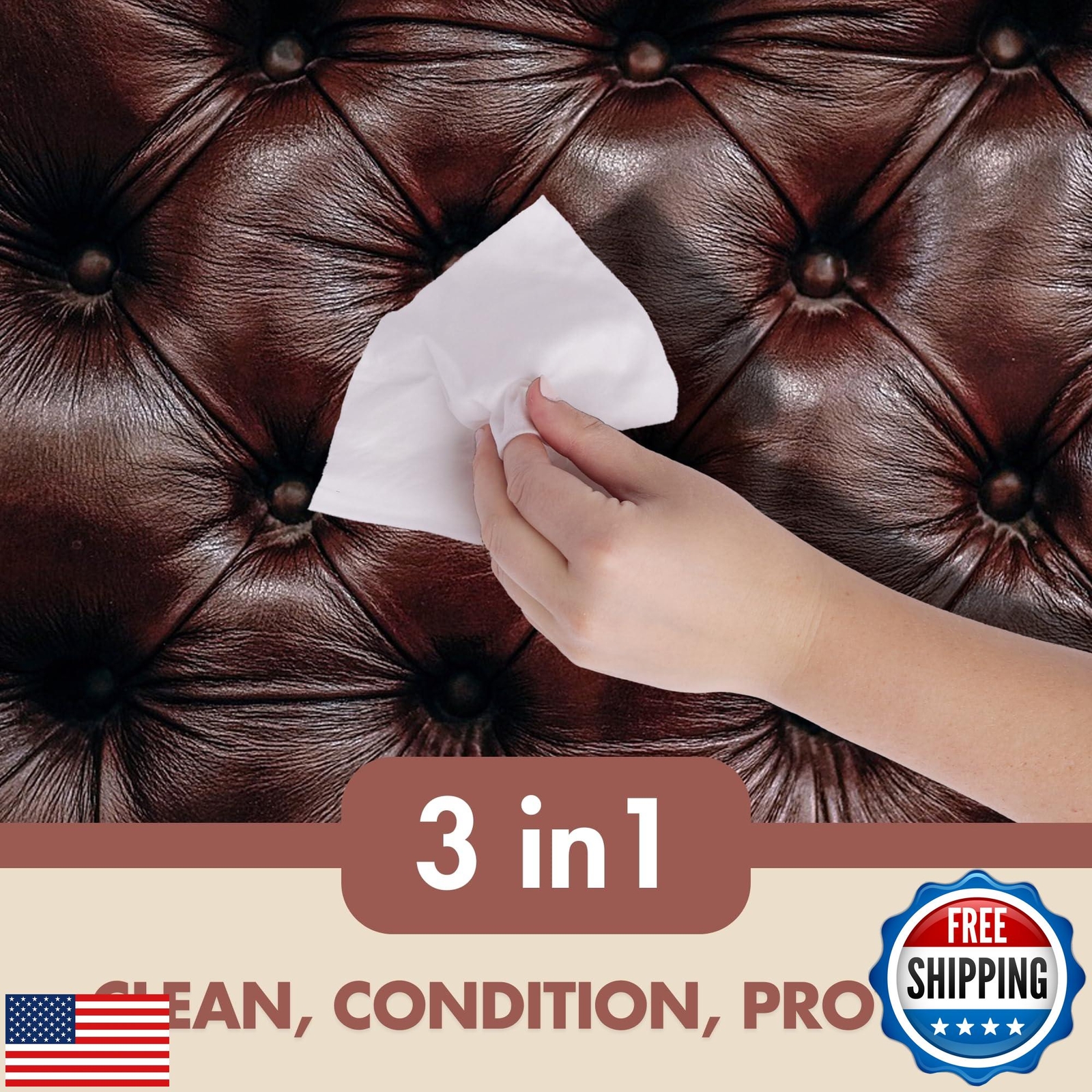 Swanky Leather Wipes – Leather Cleaner and Conditioner for Purses, Shoes, Fur