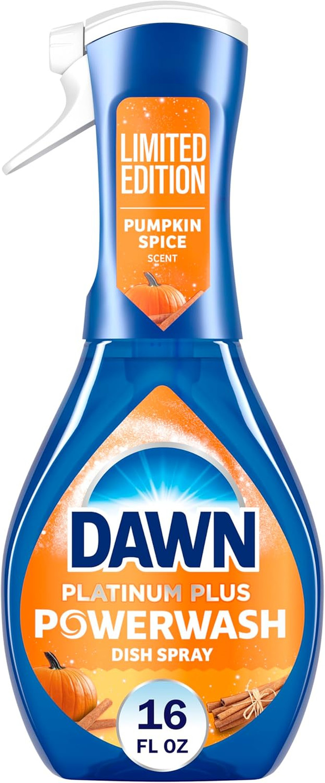 Dawn Powerwash Spray, Dish Soap, Dishwashing Liquid, Pumpkin Spice, 1 Starter Ki
