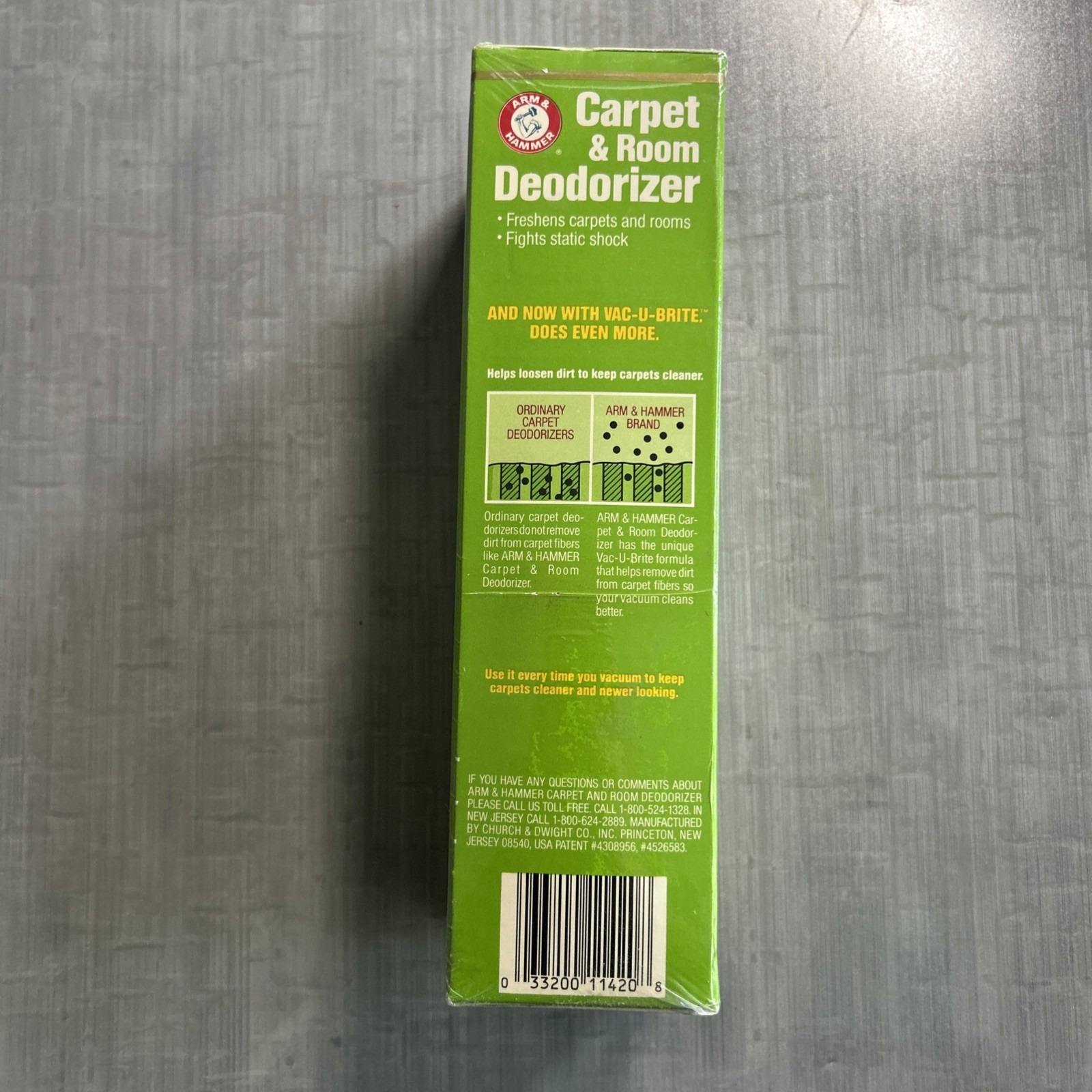NEW Vintage Arm & Hammer Carpet Room Deodorizer Original Fresh Light Scent 36 oz