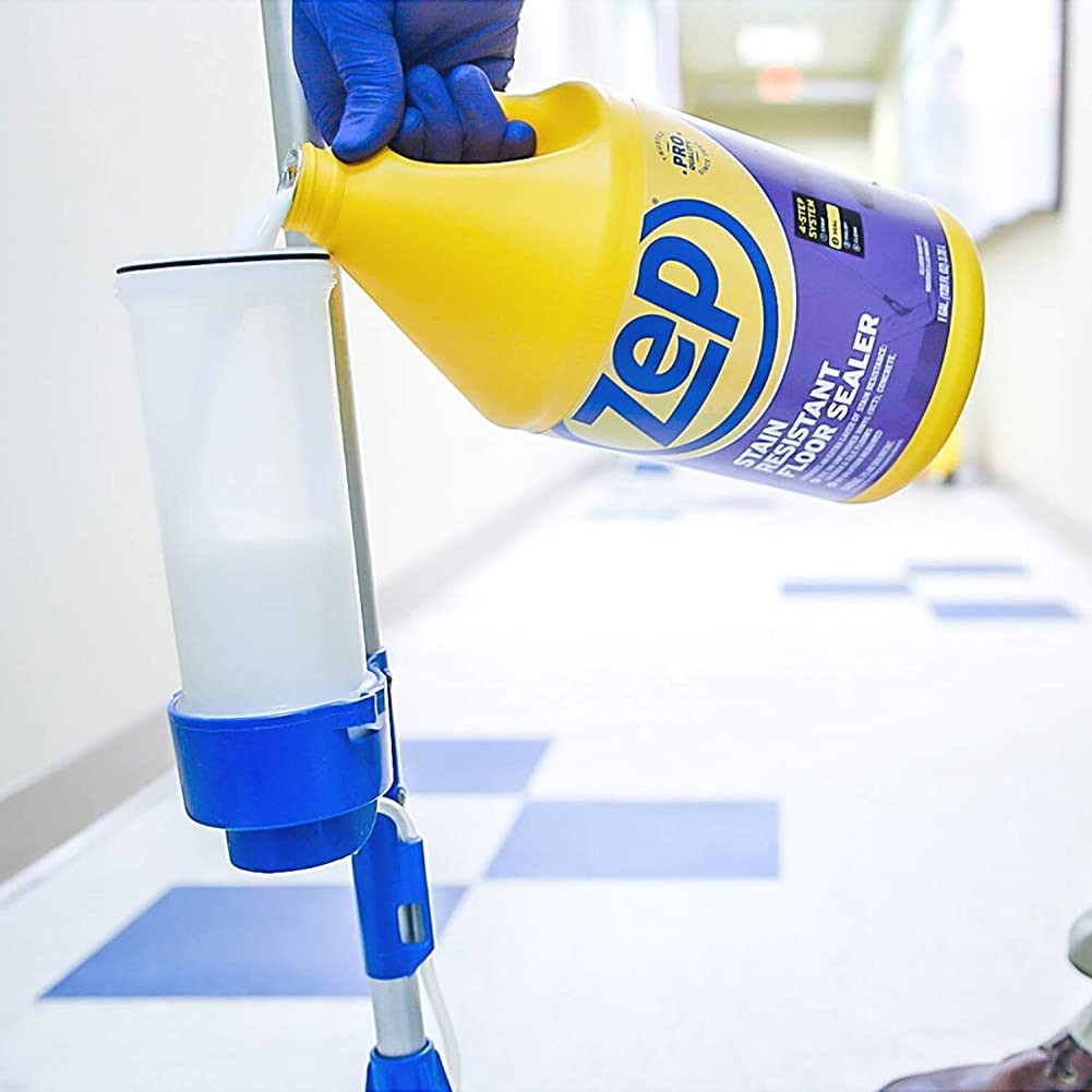 All-In-One Industrial Floor Cleaning Kit – Contains Floor Stripper, Floor Sealer