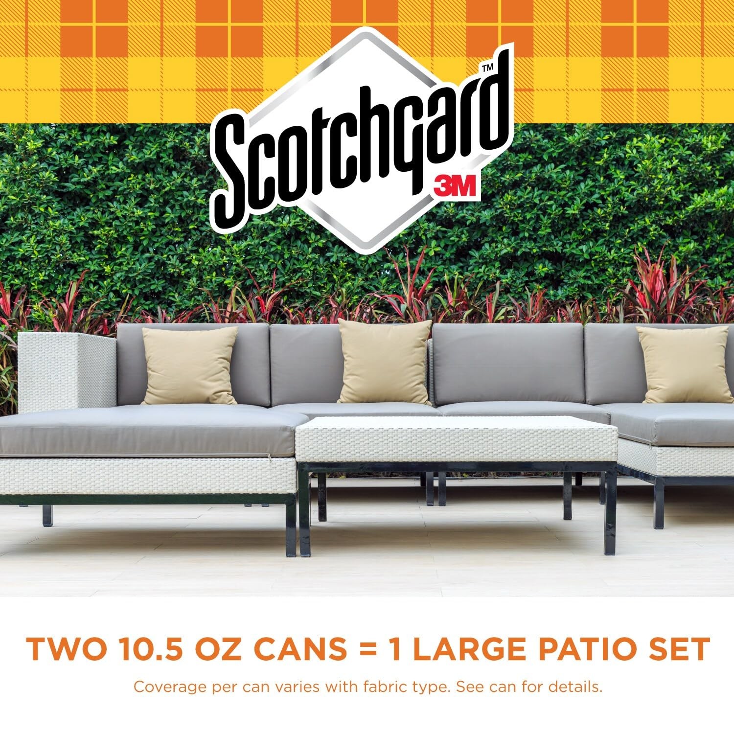 Scotchgard Sun and Water Shield, Repels 10.5 Fl Oz (Pack of 2), Transparent