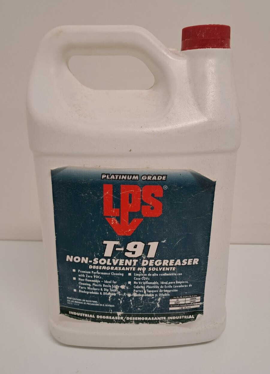 LPS T-91 06301 Non Solvent Degreaser 1 Gallon Jug