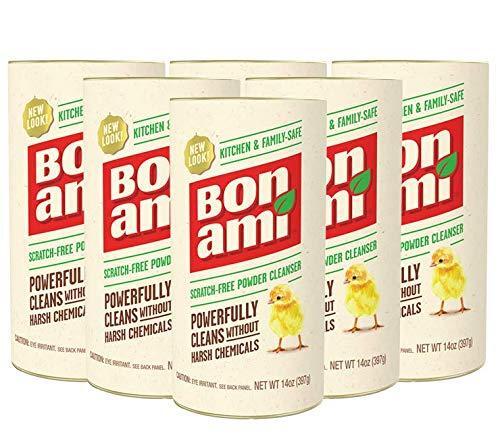Bon Ami Powder Cleanser – 14 oz (Pack of 6)