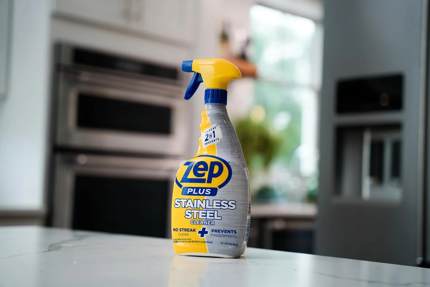 Stainless Steel Cleaner – 32 Fl OZ – R53512-2-in-1 benefits clean while preventi