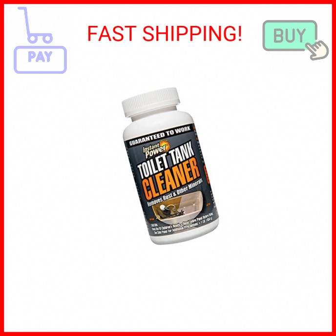 Instant Power Toilet Tank Cleaner – Bathroom Toilet Cleaning Powder, Removes Rus