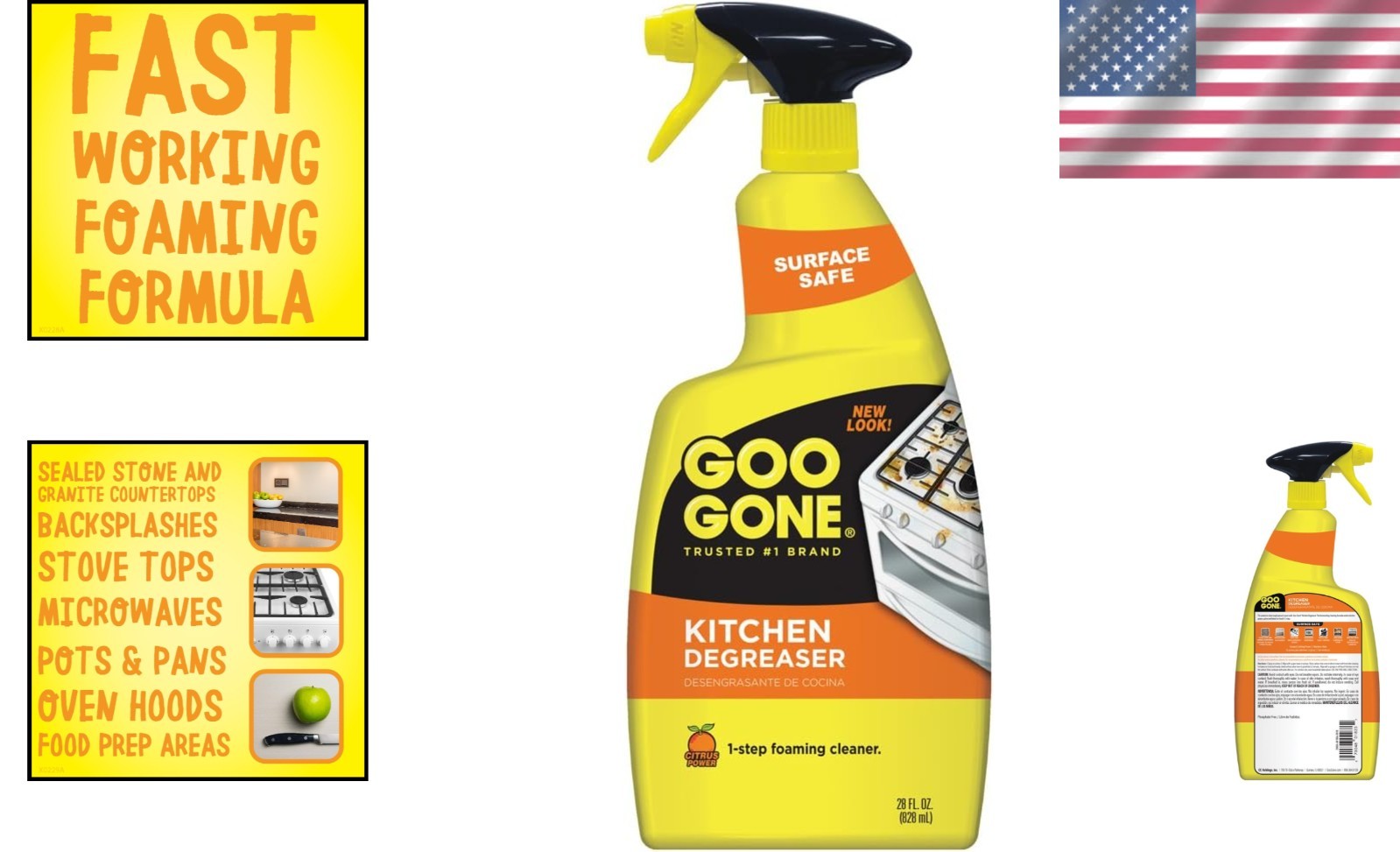 Citrus Scented Kitchen Cleaner – 28 Fl Oz