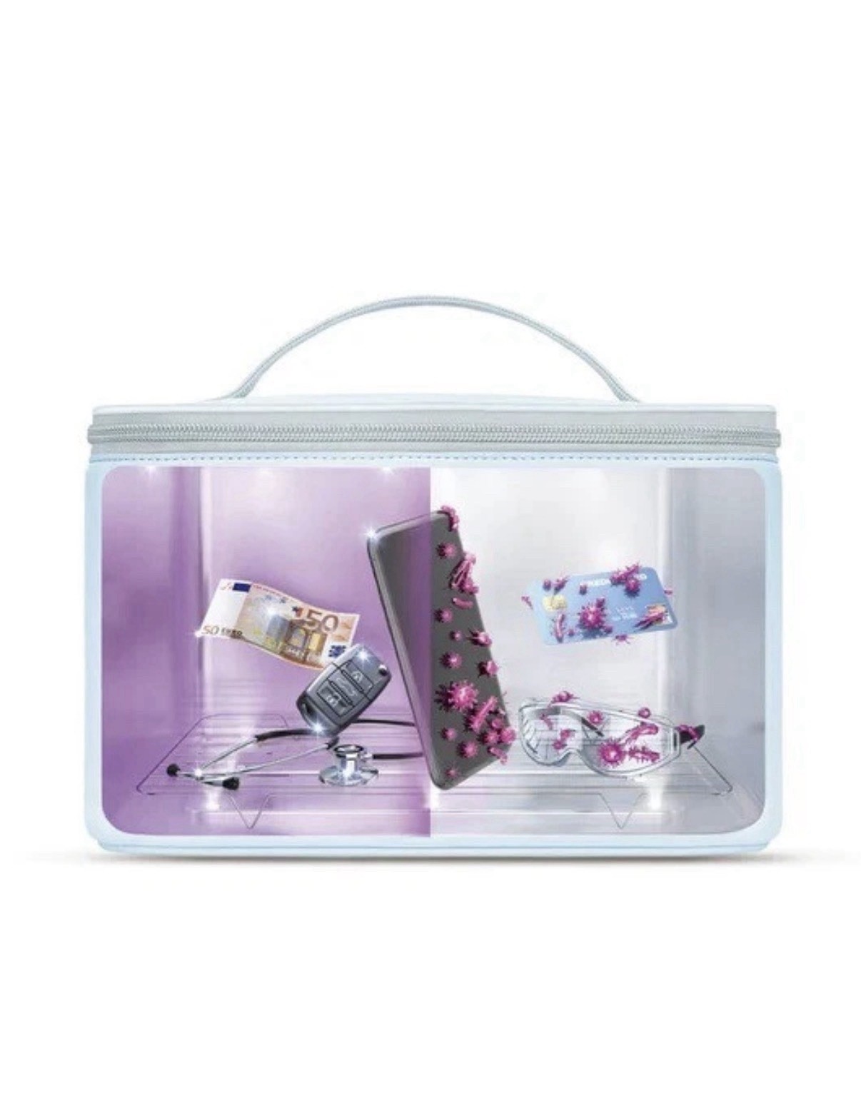 59S UV Sanitizer Bag Masks Jewelry Glass Phone Sterilizer Kills 99.9% Of Germs