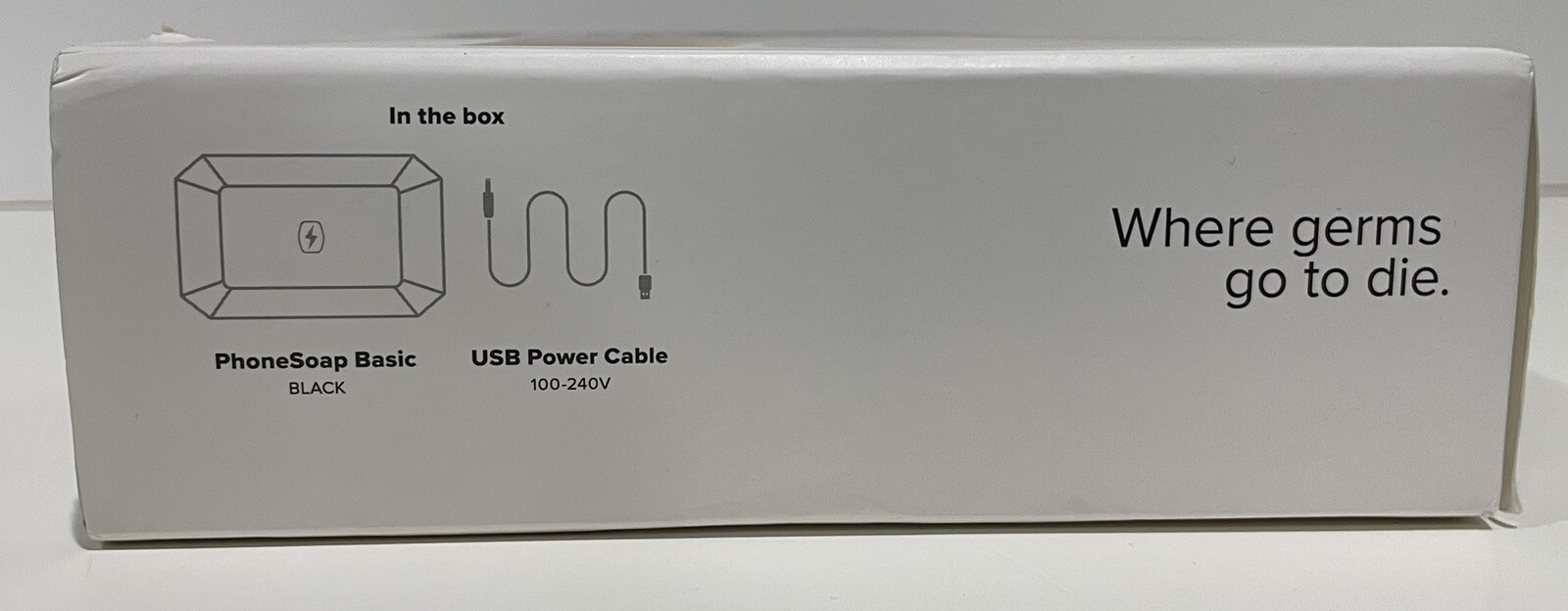 PhoneSoap Basic UV Sanitizer – Black NEW SEALED BOX