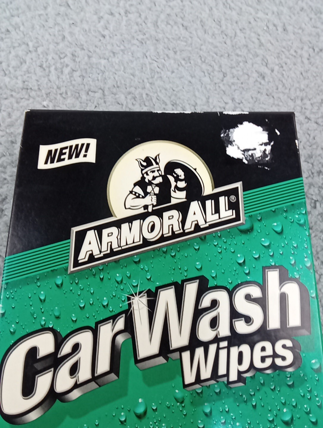 Armor All Car Wash Wipes Armorall 10 L Large wipes Sealed Box Discontinued