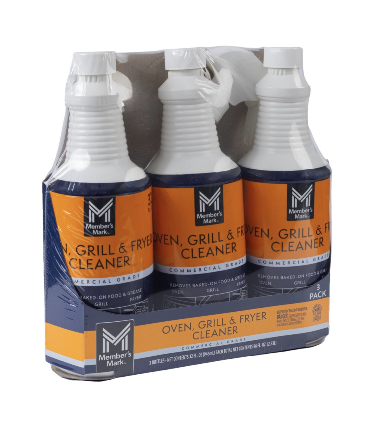 Member’s Mark Commercial Oven, Grill and Fryer Cleaner (32 oz., 3 pk.)