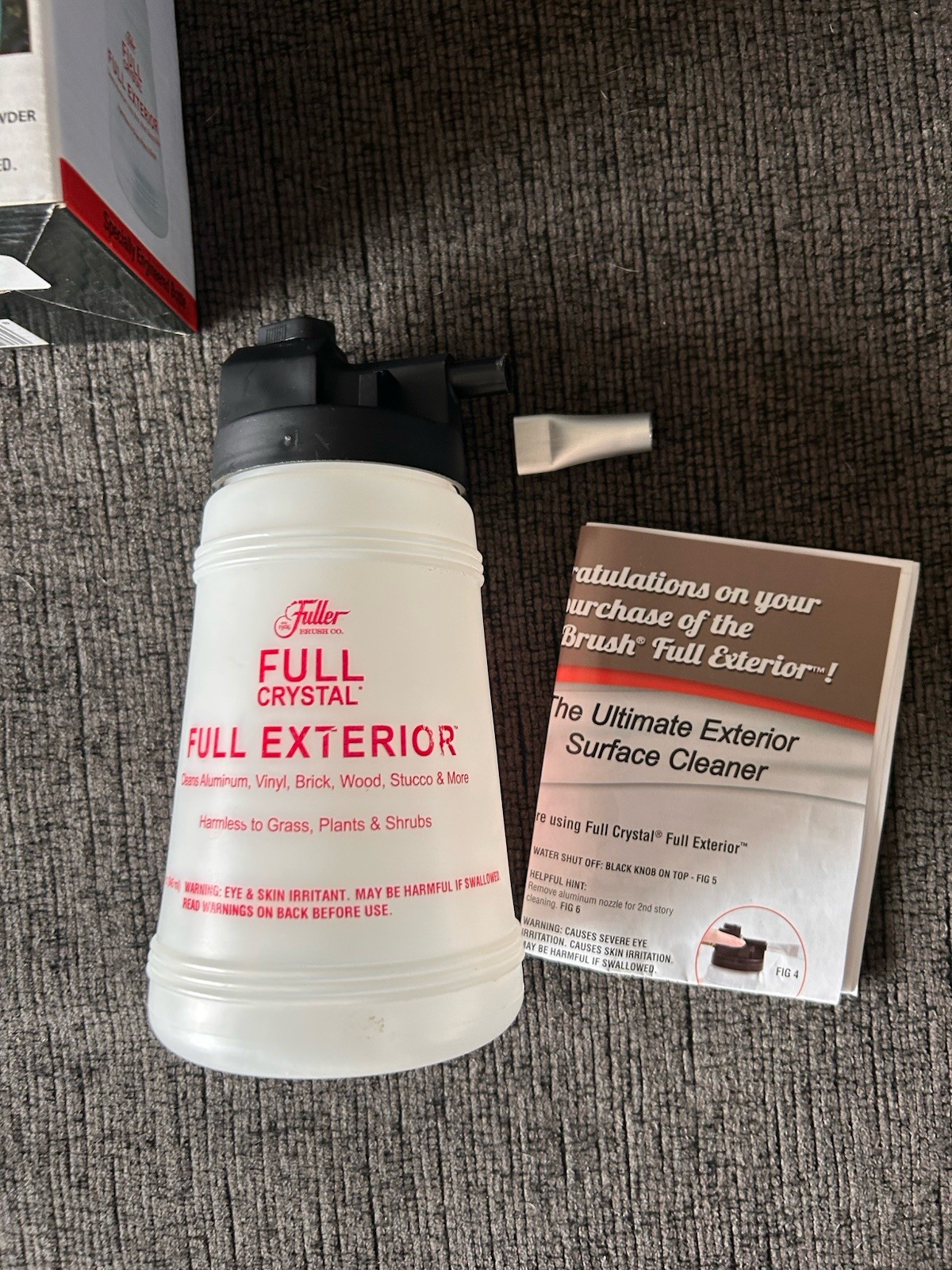 Fuller Brush FBFC-6 As Seen On TV Full Crystal Window & Outdoor Surface Cleaner
