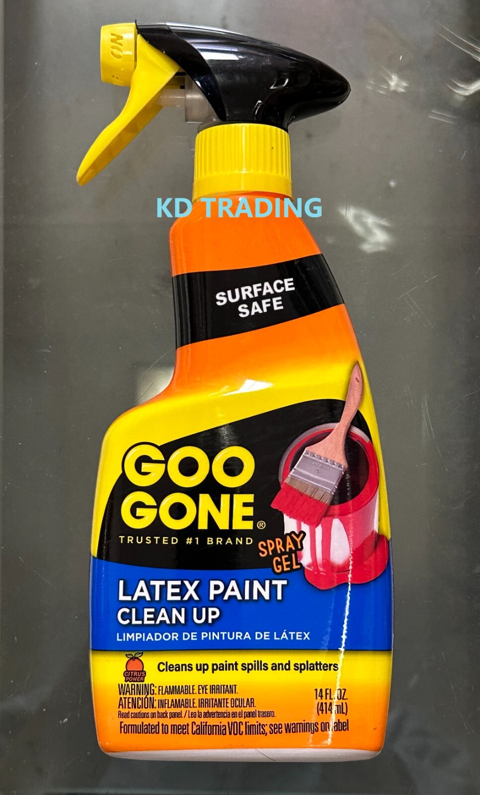 GOO GONE Spills Splatters Imperfect LATEX PAINT CLEAN UP Quick Easy Spray 14oz