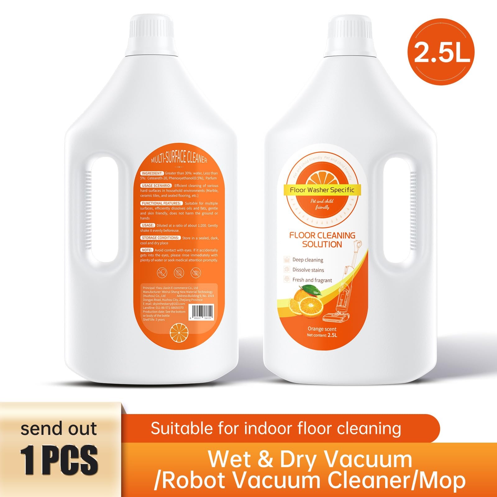 Floor Cleaning Solution Compatible With Tineco/Bissell/Dreame And Shark, Frag…