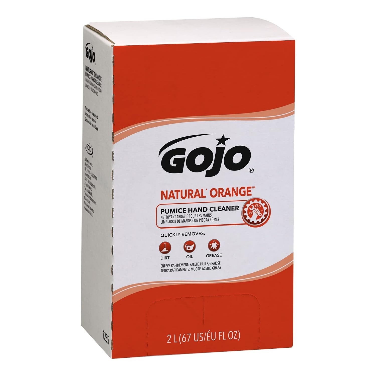Natural Orange Pumice Hand Cleaner, 2000 mL, Pack of 4