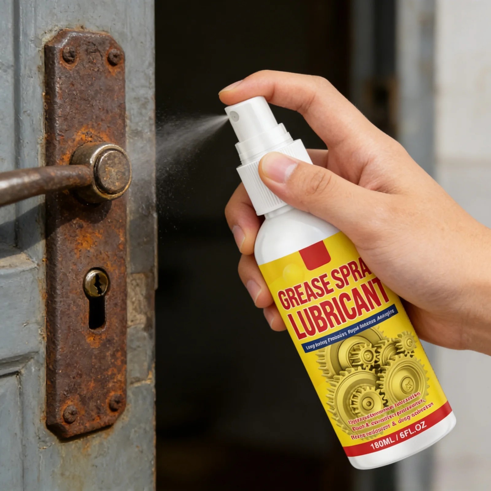 1-5X Anti-Rust Lubricant Spray & Rust Remover, Rust Removal Lubricant Spray