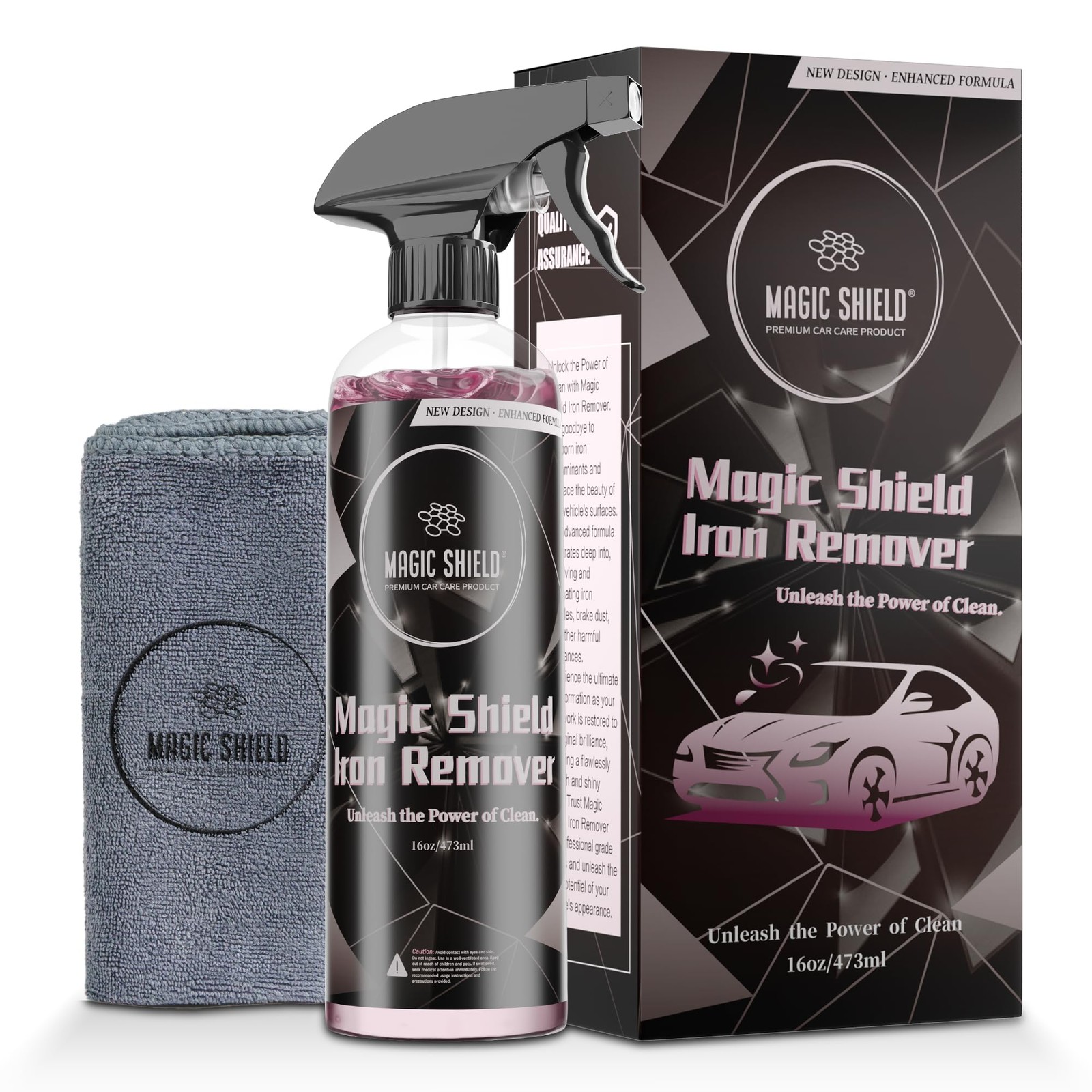 Iron Remover Spray for Cars 16oz – pH-Neutral Iron and Fallout Remover for Ca…
