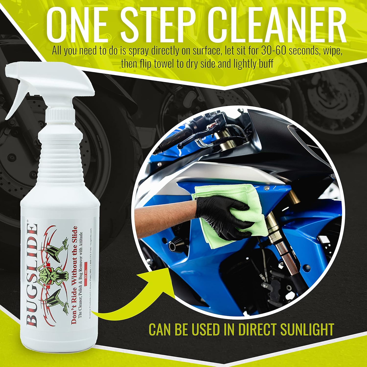 Bug Remover – All Purpose Car Cleaner & Detailer Spray, for Vehicle Interior & E