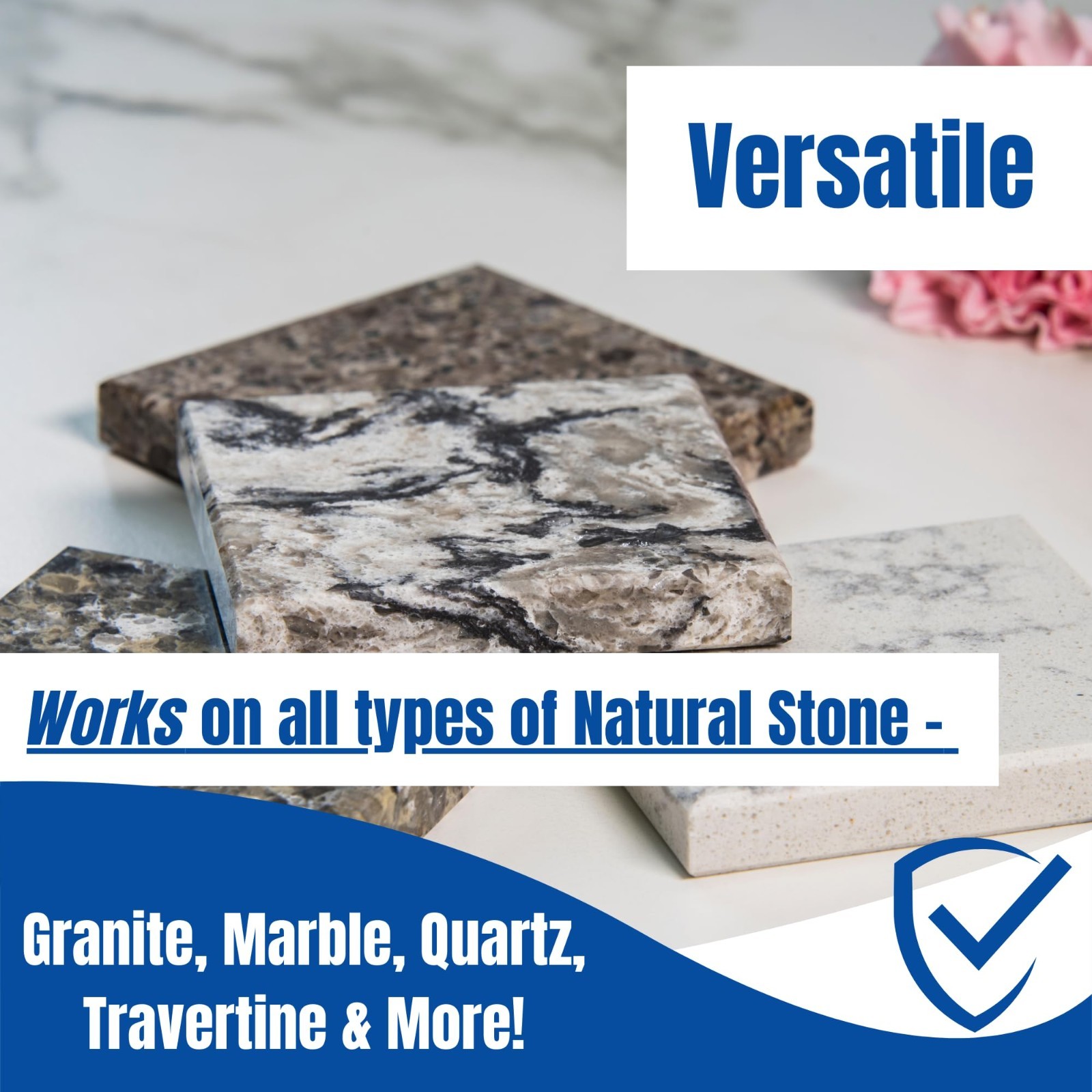 Granite Plus 2-in-1 Cleaner & Sealer – pH Neutral, Streak-Free for Stone Surface
