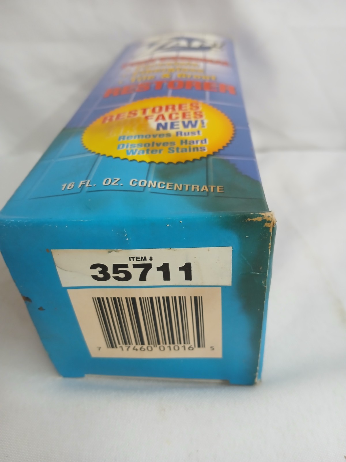 ZAP! ‎Professional Cleaner Porcelain Fiberglass Tile & Grout Restorer 16oz. NEW