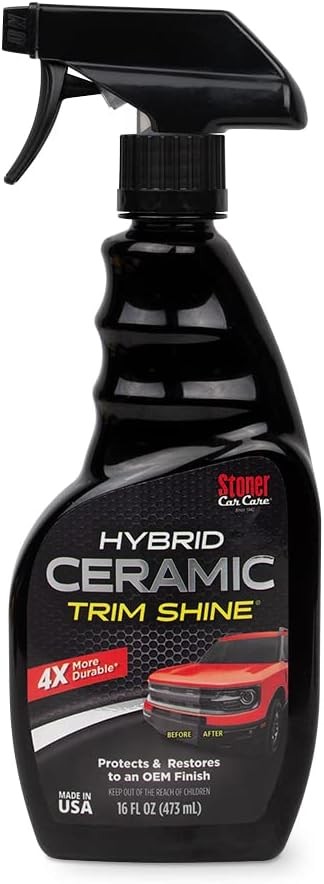 16-Ounce Hybrid Ceramic Trim Shine Protectant and Restorer of Size: Pack of 1