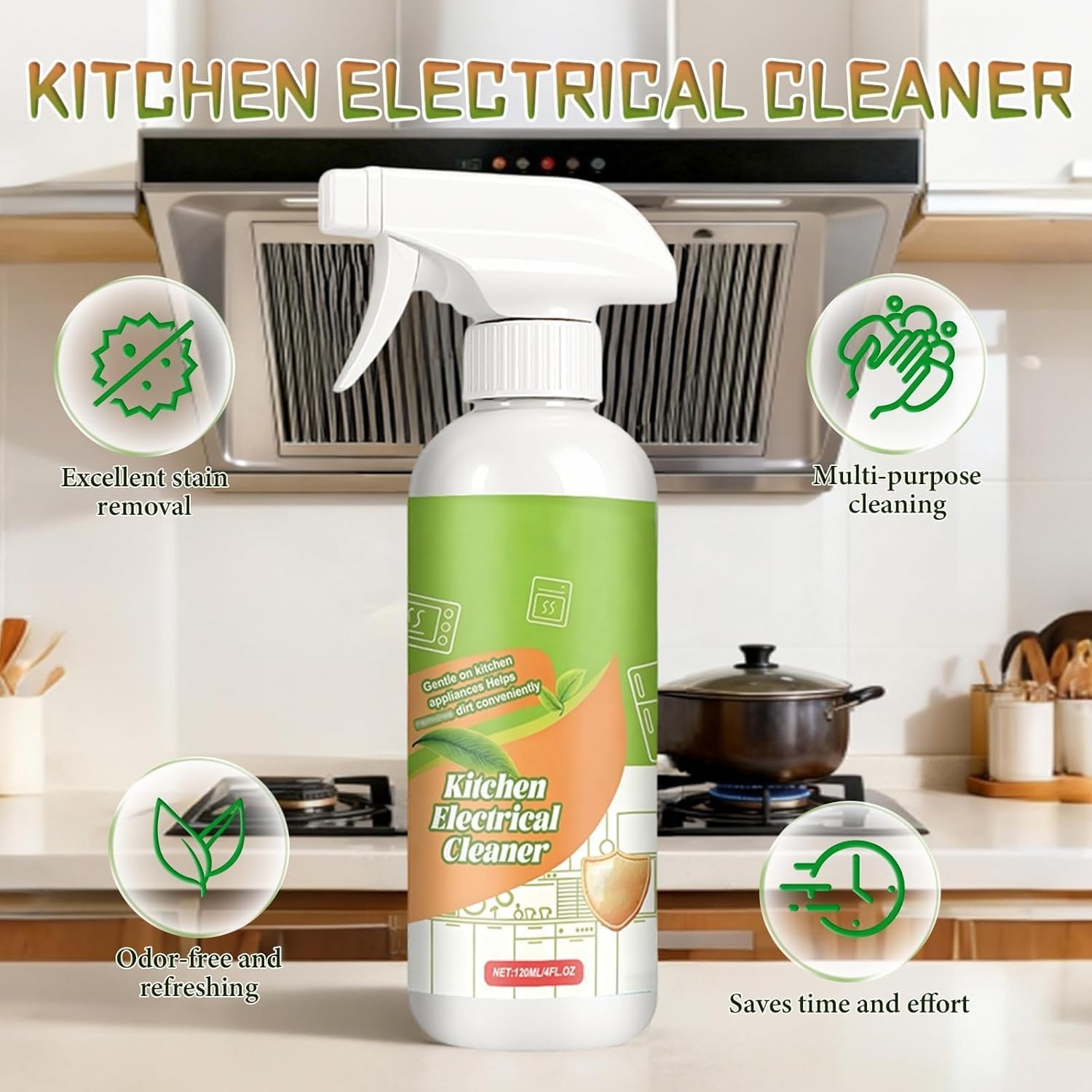 Cleanse Natural Formula To Household Appliances,Multi-Purpose Cleaner HOT!