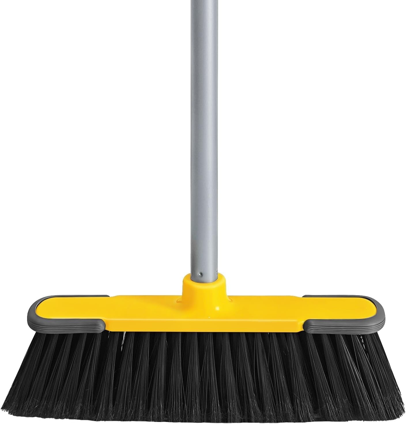 Yellow Indoor Broom 54″ Long Handle House Brooms for Floor Cleaning Sweeping …