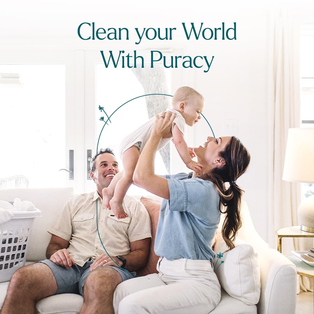 Puracy Stain Remover Spray, Natural Based Travel and Laundry Stain Cleaner for