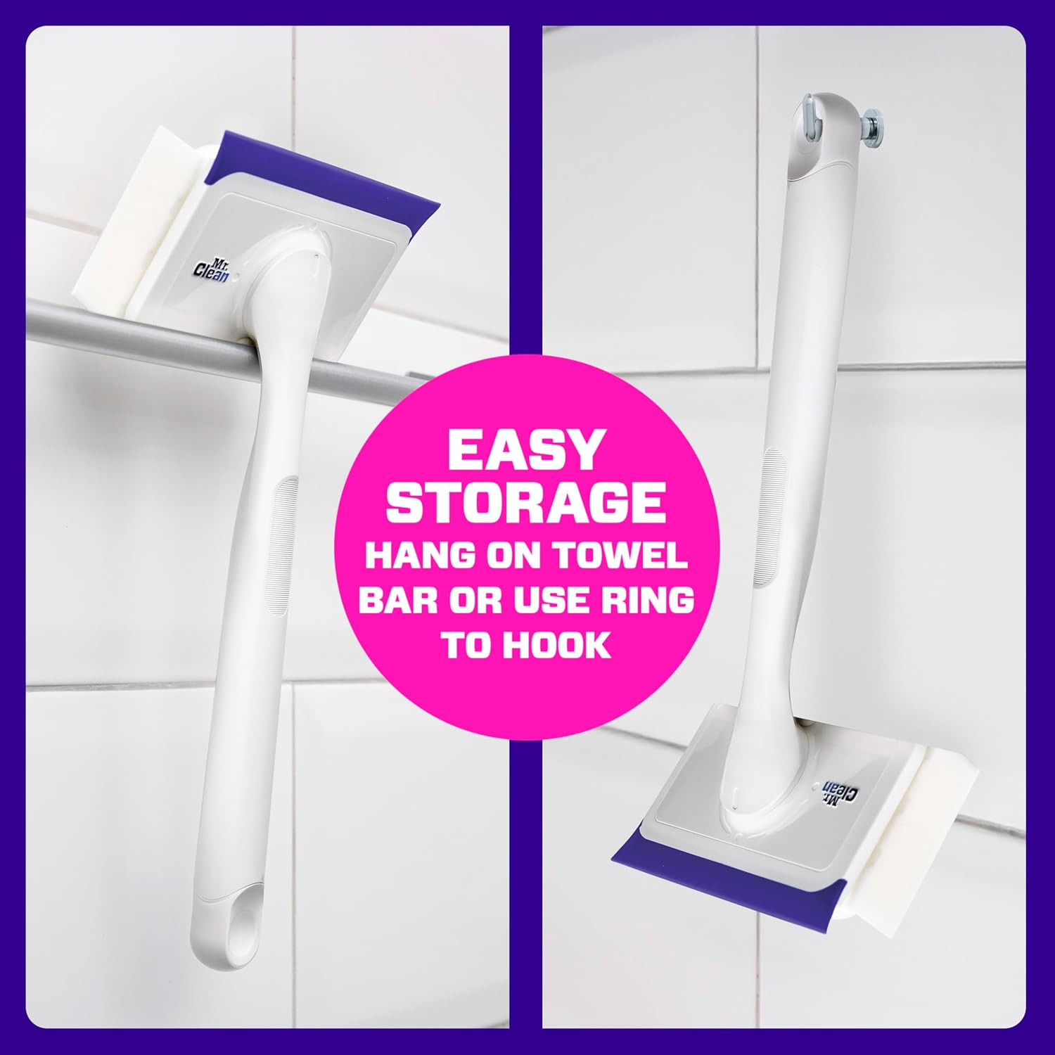 All-in-One Magic Eraser Bathroom Cleaner Kit with Lemon Freshness