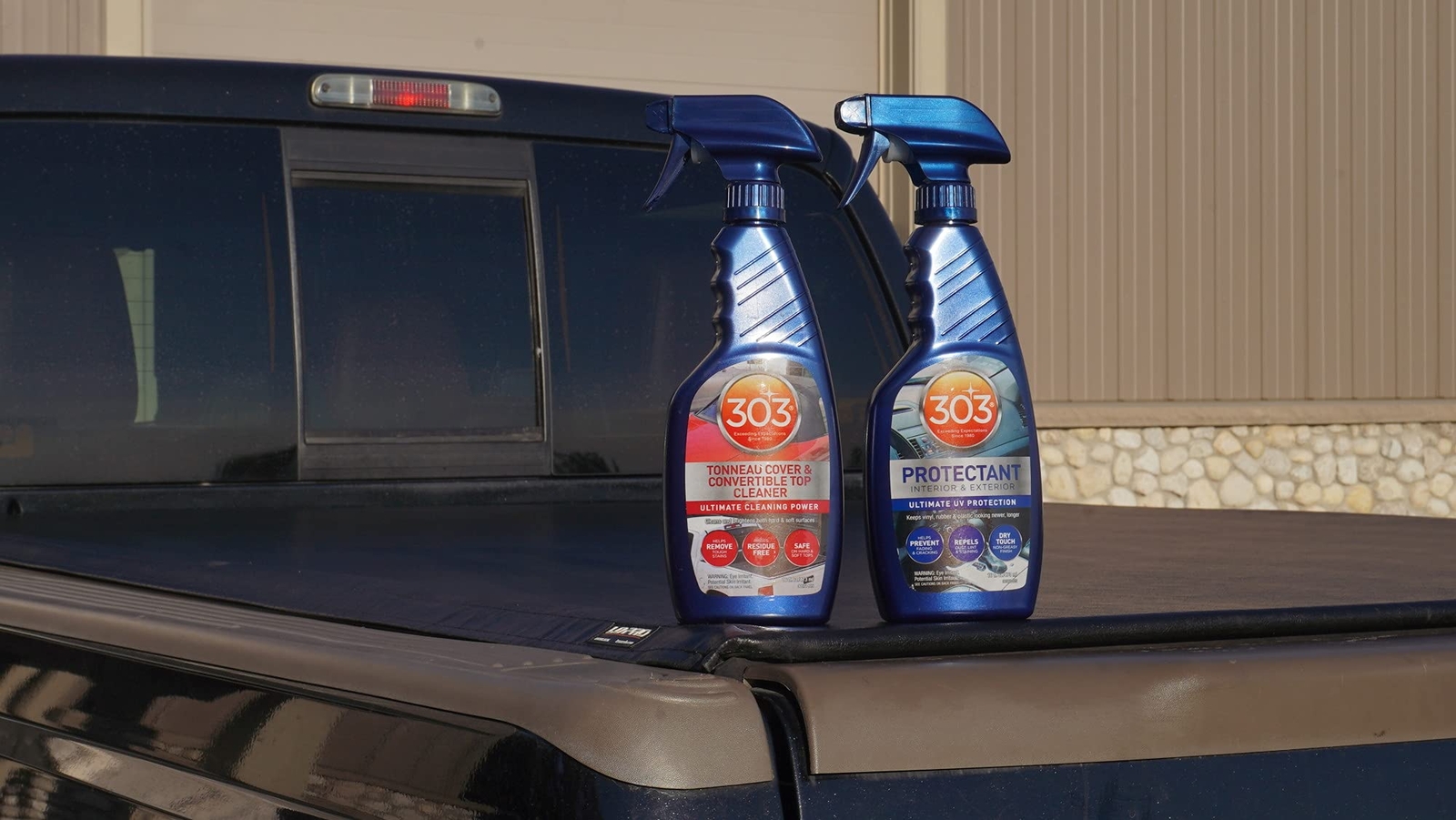 303 Convertible Top Cleaner and Protectant Kit 32 Fl Oz Stain Remover UV Prot…