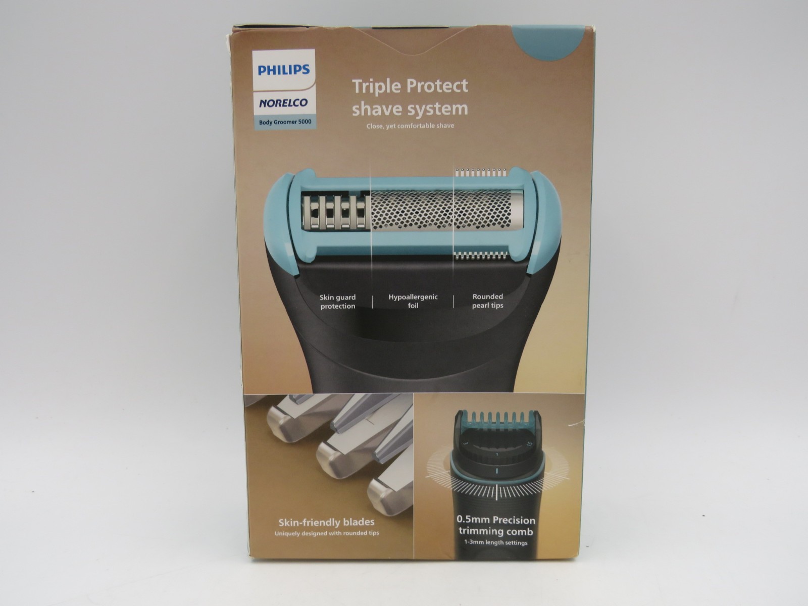 Philips Norelco Body Groomer 5000 Series Intimate Hair Shaver & Trimmer NEW