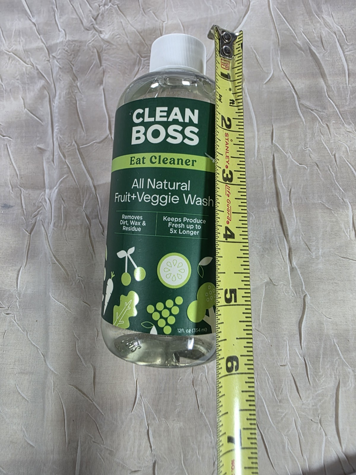 JOY Clean Boss Eat Cleaner Fruit & Veggie Natural Wash & Preserver TWO