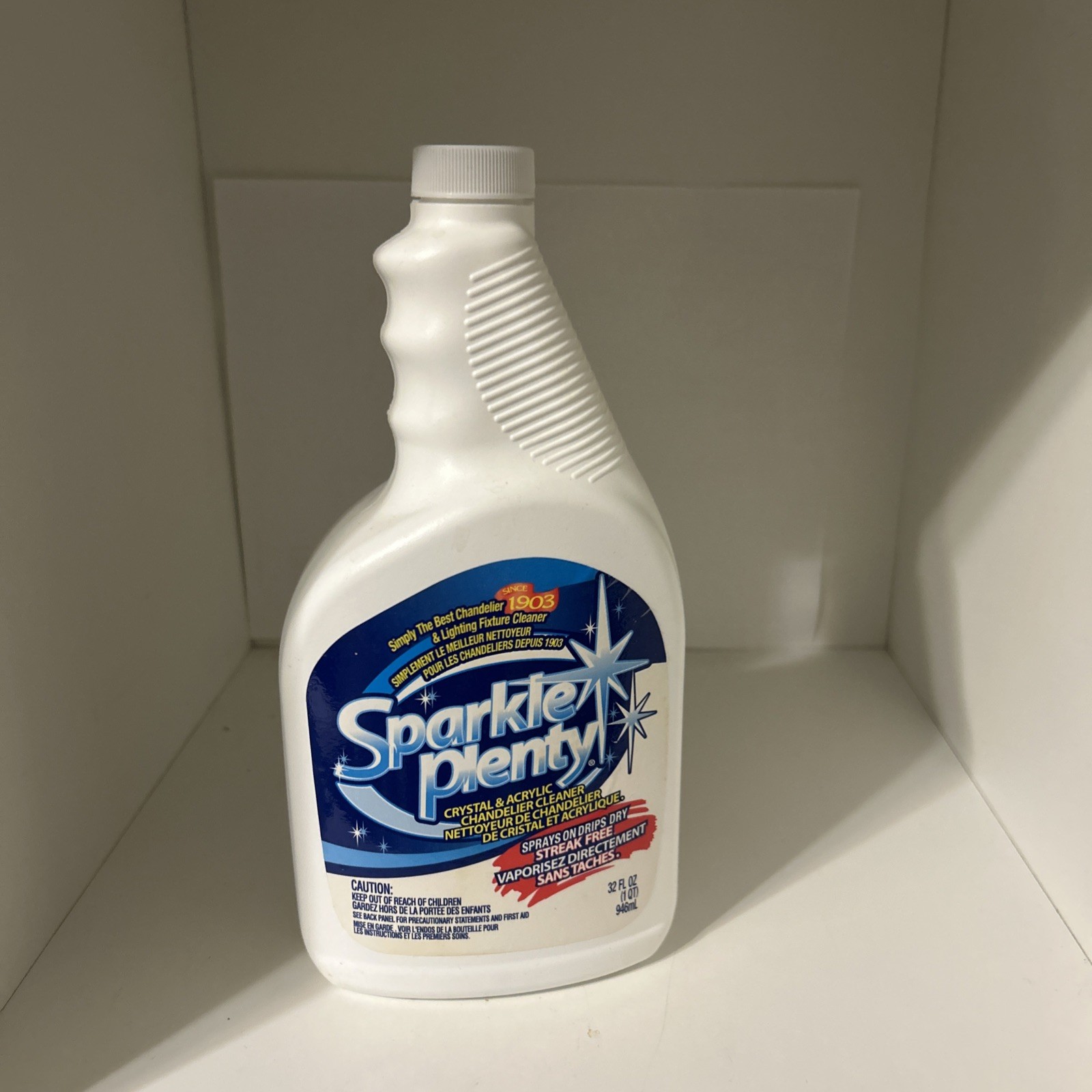 Sparkle Plenty Crystal Chandelier & Fine Collectables Cleaner 32 fl oz Refill