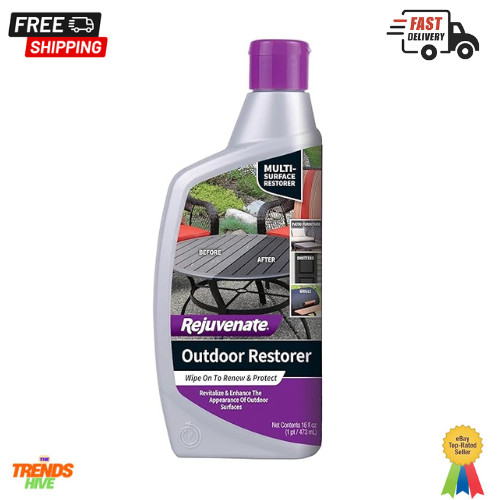 Rejuvenate Outdoor Color Restorer Sun-Damaged Oxidized Surfaces Protection 16Oz