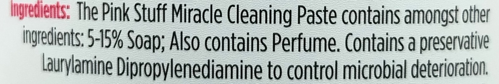 The Pink Stuff All Purpose Miracle Cleaning Vegan 17.63 oz (Lot of 2)