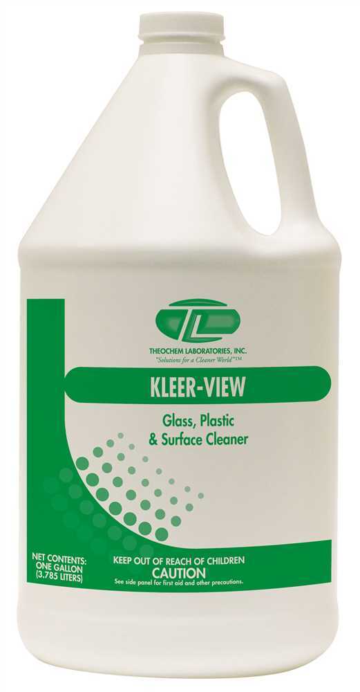 Clearview Window and Glass Cleaner GL Light Blue