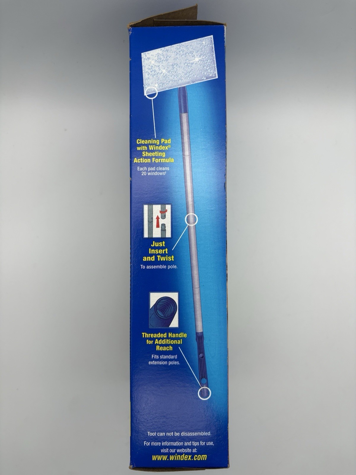 NEW Windex Outdoor All In One Glass and Window Cleaner Tool Starter Kit READ